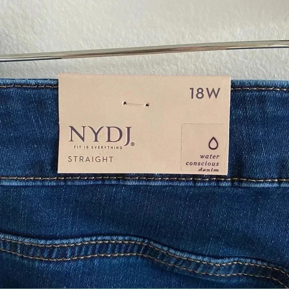 NYDJ Marilyn Straight Jeans Sz 18W 18 - Picture 7 of 9